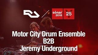 RA Live Motor City Drum Ensemble and Jeremy Underground at Sónar 2018