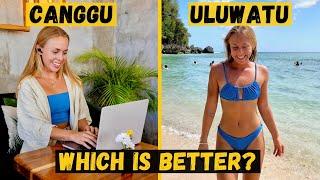 CANGGU VS. ULUWATU Where in Bali should YOU visit? 