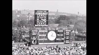 1953 Browns at Redskins Game 4 Browns Offense Only