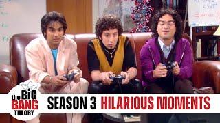 Season 3 Hilarious Moments  The Big Bang Theory