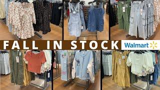 FALL CLOTHES IN STOCK AT WALMART‼️WALMART WOMEN’S CLOTHES  WALMART SHOP WITH ME  WALMART FALL