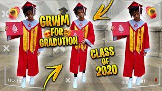 GRWM FOR GRADUATION IN QUARANTINE   WHAT IT’S LIKE GRADUATING IN 2020 