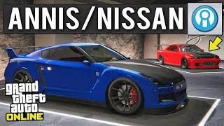 Best NISSAN  ANNIS Garage Build in GTA 5 Online +Real Life Cars