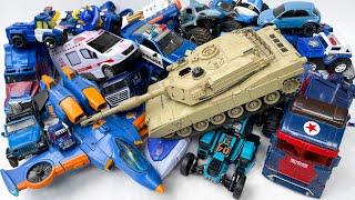 Collection Blue TRANSFORMERS Tobot Carbot Optimus Prime Police Truck Crane Train Dinosaur Animated