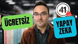 41 ÜCRETSİZ YAPAY ZEKA Tek Videoda  Bu Teknolojiler Hayatınızı Değiştirecek  Sınırları Aşın