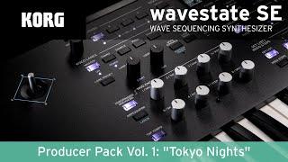 Producer Pack Vol.1 für KORG wavestate - Tokyo Nights