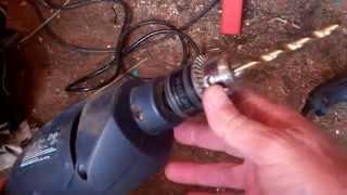 How to use an electric drill