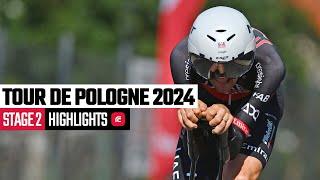 Tour de Pologne 2024  Stage 2 highlights