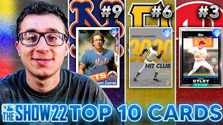 Ranking The TOP 10 BEST CARDS IN MLB THE SHOW 22 Diamond Dynasty