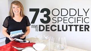 73 Oddly Specific Items to Declutter Today