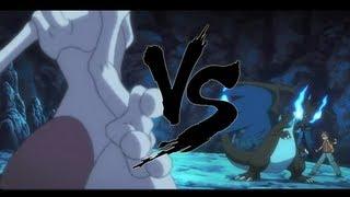 Pokémon El Origen  Mega Charizard X vs Mewtwo + link de descarga de la película