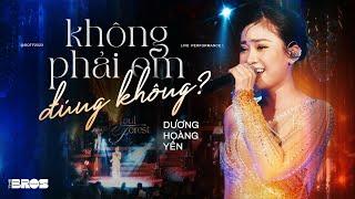 Không Phải Em Đúng Không - Dương Hoàng Yến live at Soul of The Forest