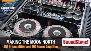 INBOXING the Simaudio Moon North 791 Preamplifier and 761 Power Amplifier Ep1