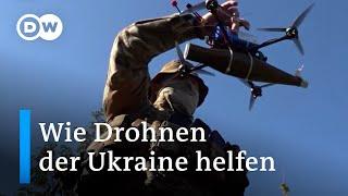 Warum Drohnen für die Ukraine immer wichtiger werden  DW Nachrichten