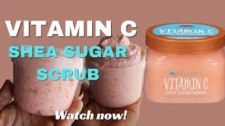 How to make high paying vitamin C Shea creamy sugar scrub