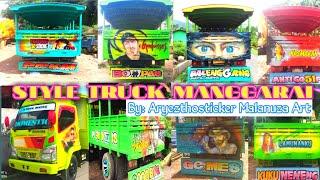 Truck Bis Kayu Keren Lintas Manggarai Flores NTT By Aryezthosticker Malanuza ArtCCTV KOMPLEX