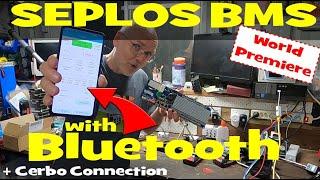 Brand new SEPLOS BMS 10E with Bluetooth App connects plugn play to Victron