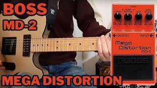 Boss MD-2 Mega Distortion Sound Samples