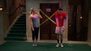 Sheldon goes jogging with Penny