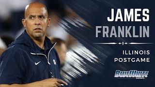 Penn State head coach James Franklin recaps 21-7 win over Illinois