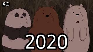 evolution bare bears 2014_2022