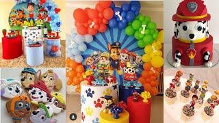 50+ Paw Patrol theme Birthday Party decorations ideas