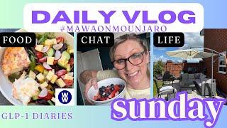 SUNDAY VLOG - Food friendship and some new shade ️ #mawaonmounjaro #glp1diaries #wwuk