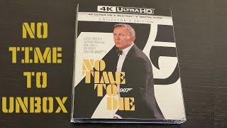 No Time to Die 4K Blu-ray Unboxing