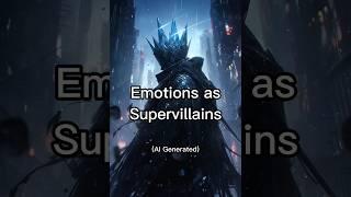 Ai Draws Emotions as Supervillains#ai #aiart #midjourney #supervillain #villain #emotion #emotions