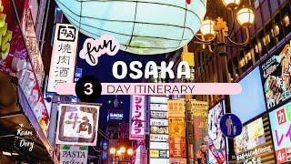   2024 OSAKA TRAVEL GUIDE  3 days Itinerary on Moderate Budget