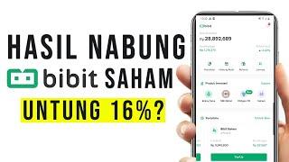 Pengalaman Investasi di BIBIT SAHAM  UNTUNG BESAR 