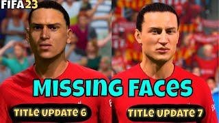 Why your player lost his real face in Title Update 7  FIFA 23 Faces