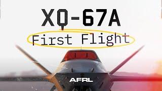 XQ-67A First Flight