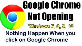 How to fix Google chrome does not open when you click on google chrome