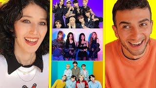 İLK KEZ K-POP DİNLEDİM 7 BTS -STRAY KIDS -BLACKPINK  w @MertGultass