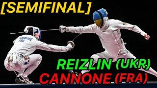 Tokyo 2021 Semifinal Cannone FRA v Reizlin UKR  Olympic Fencing  Mens Epee Highlights