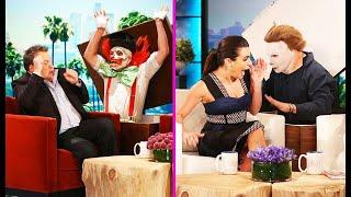 Moments When Ellen Scares Celebrities On The Ellen Show