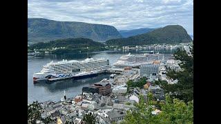 Mit der MSC Preziosa zum Nordkap über Bergen Molde Trondheim Honningsvag Tromsö und Alesund