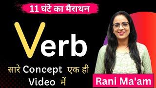 Verb in Hindi  Definition  Forms V1V2V3  English Grammar for Beginners  By Rani Maam