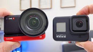Insta360 ONE R 1-Inch Sensor vs GoPro HERO 8