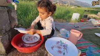 Plumbing the kitchen and bathroom of a nomadic widowers house and helping his daughter and mother