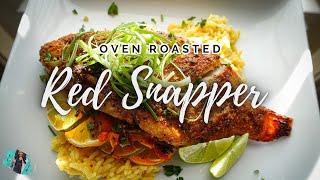 HOW TO MAKE THE BEST OVEN-ROASTED RED SNAPPER  WHOLE FISH RECIPE  BEGINNER-FRIENDLY TUTORIAL