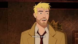 Harley Quinn 3x05 HD Constantine tells them where Swamp Thing is. HBO-max