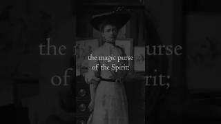 Magic purse affirmations by Florence Scovel Shinn