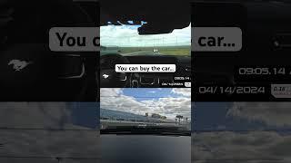 You can buy the car… not the experience