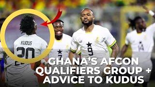BLACK STARS AFCON QUALIFIER GROUP & KUDUS ADVISED ON REACTION TO FANS