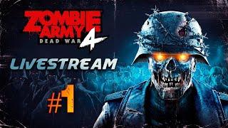 Zombie Army 4 Dead War -  прохождение с Fox Games на макс. сложности #1