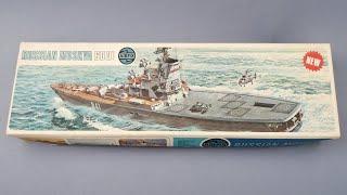 Airfixs 1600 Moskva Class Helicopter Cruiser Full Build