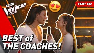 INCREDIBLE COACH Performances on The Voice Kids   Top 10