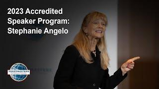 2023 Accredited Speaker Program Stephanie Angelo